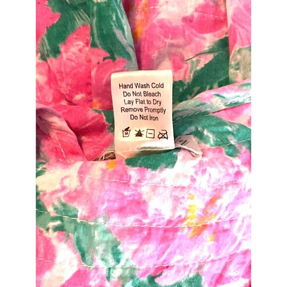 Vintage Elegant Emily Floral Muumuu Dress/Robe - Picture 9 of 9